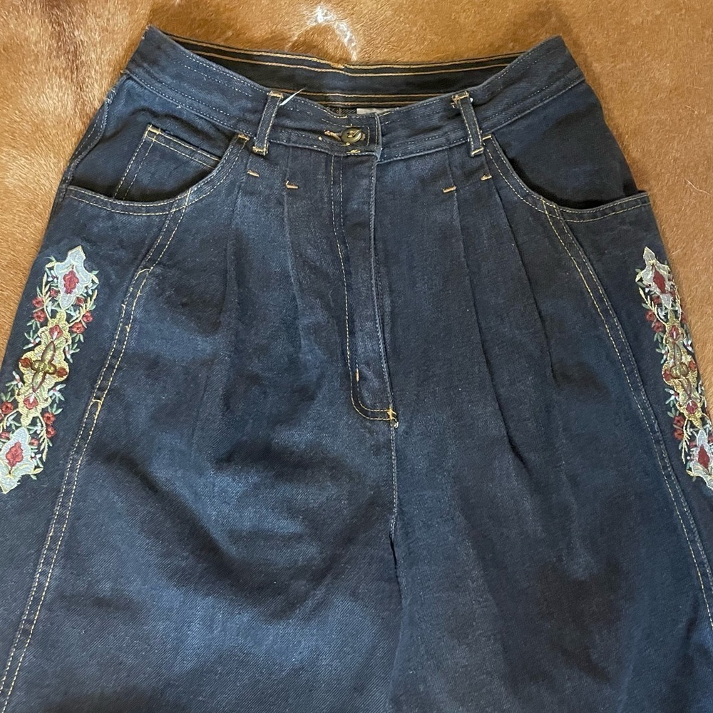 Be Together dark grey black vintage 90s high waisted mom jeans - Picture 3 of 5
